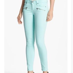 PAIGE Denim Indio Zip Ultra Skinny Jeans
